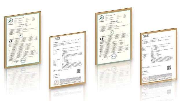 Les produits des séries HANGZHI HCV et AIT-10V ont obtenu la certification CE/ROHS